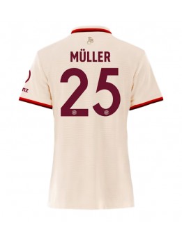 Billige Bayern Munich Thomas Muller #25 Tredjedrakt Dame 2024-25 Kortermet